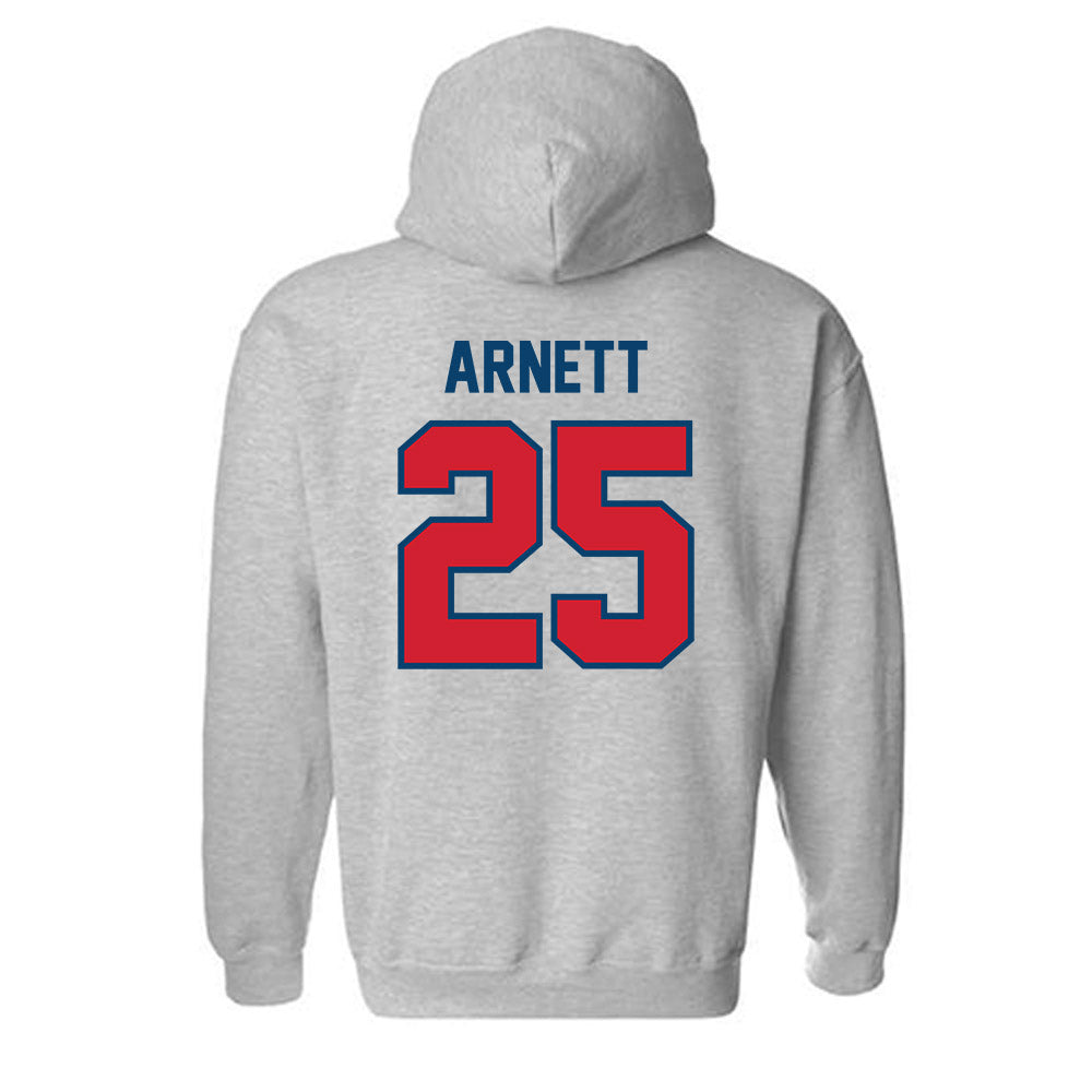 Radford - NCAA Baseball : Noah Arnett - Classic Shersey Hooded Sweatshirt-1