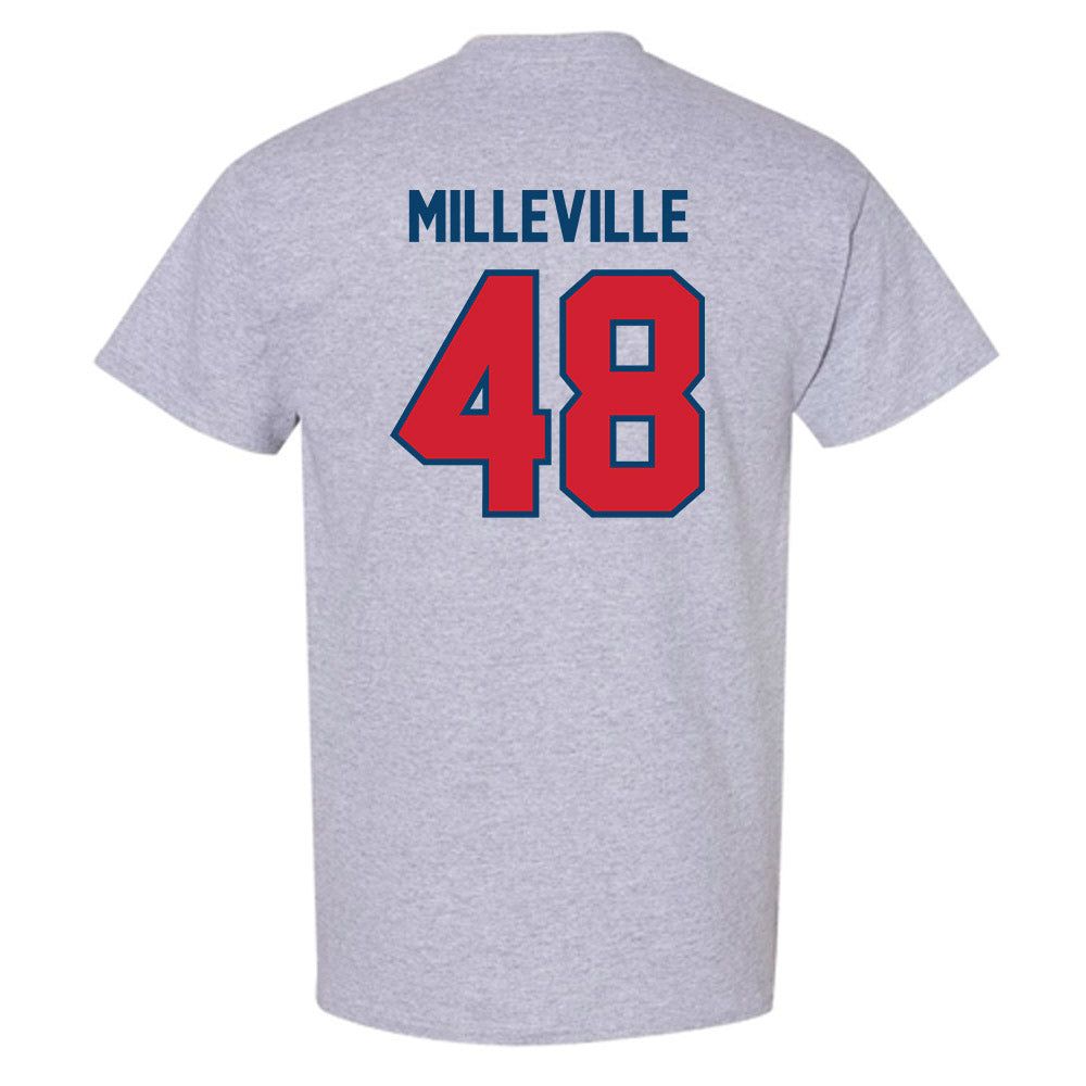  - NCAA Baseball : Joshua Milleville - Classic Shersey T-Shirt-1
