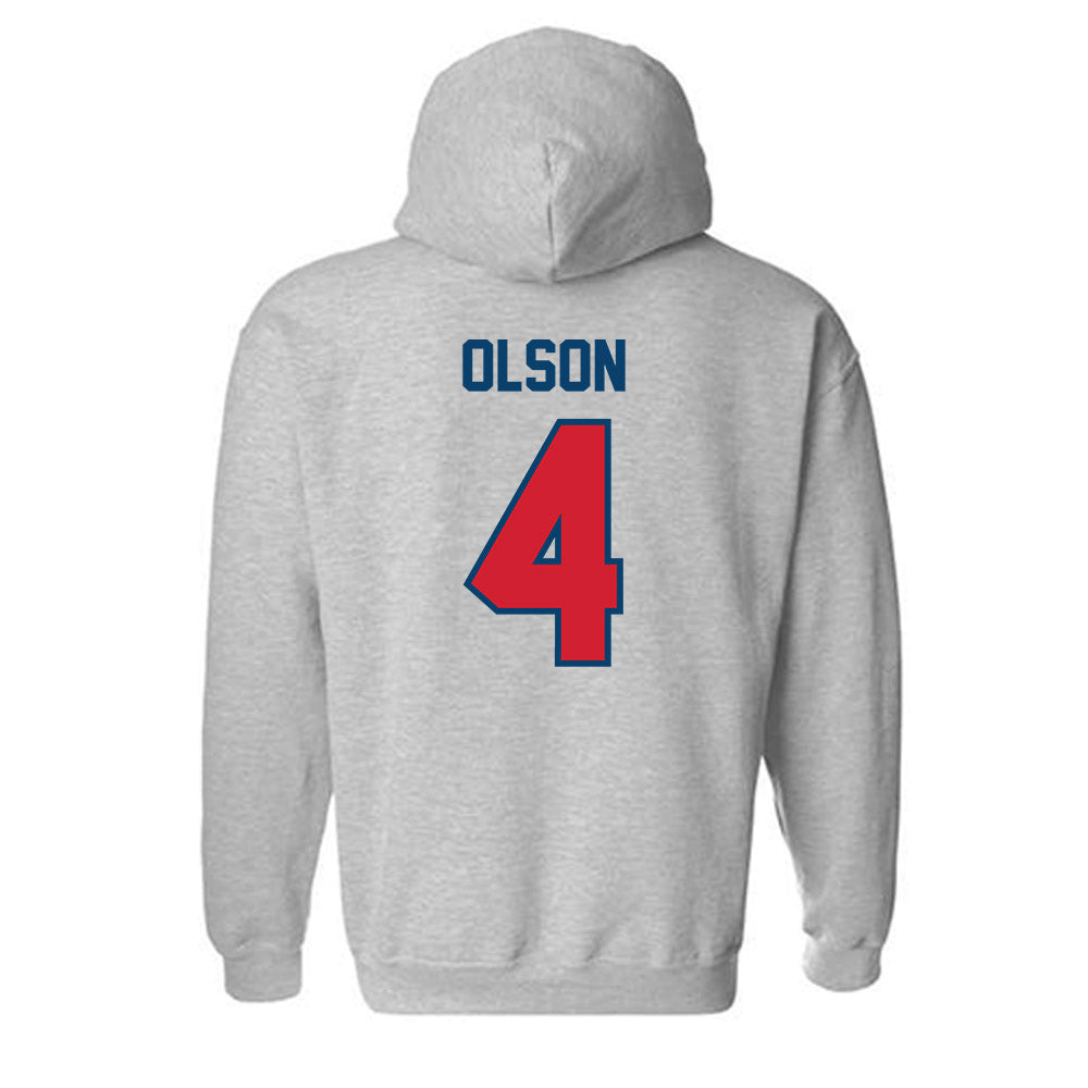 Radford - NCAA Women's Soccer : Paige Olson - Classic Shersey Hooded Sweatshirt-1