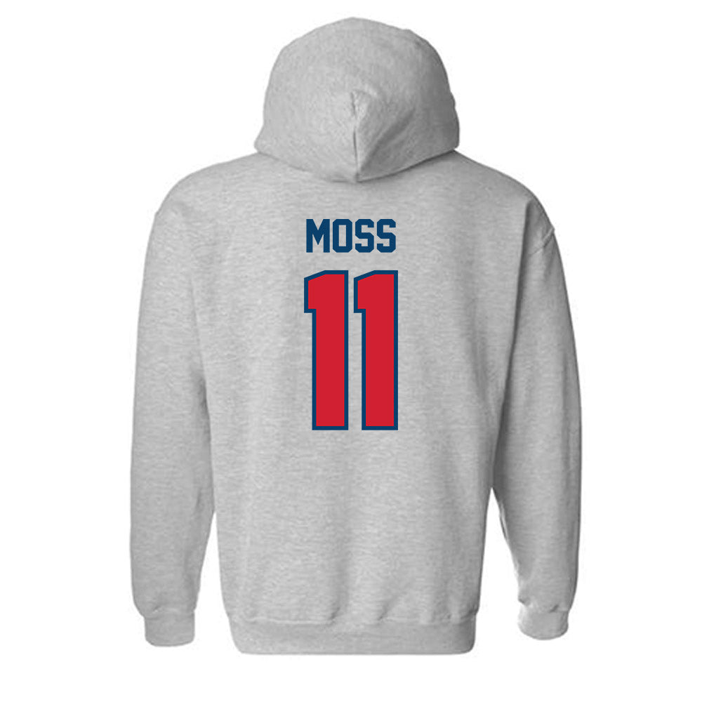 Radford - NCAA Men's Basketball : Jarvis Moss - Classic Shersey Hooded Sweatshirt