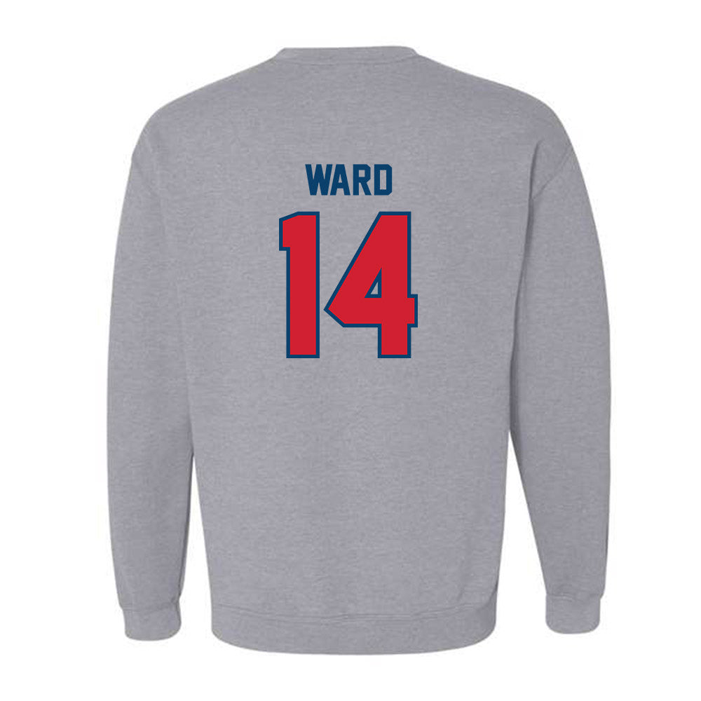 Radford - NCAA Baseball : James Ward - Classic Shersey Crewneck Sweatshirt-1