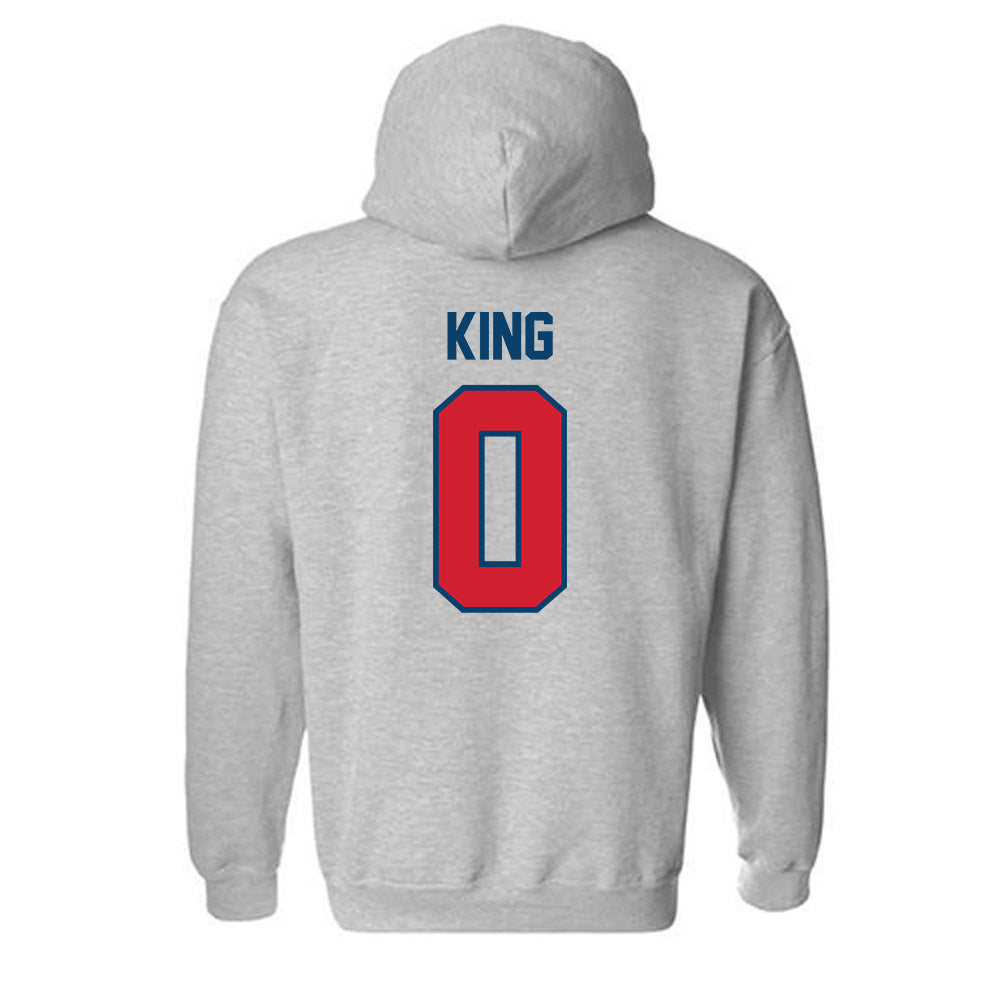 Radford - NCAA Men's Basketball : LaDavian King - Classic Shersey Hooded Sweatshirt-1