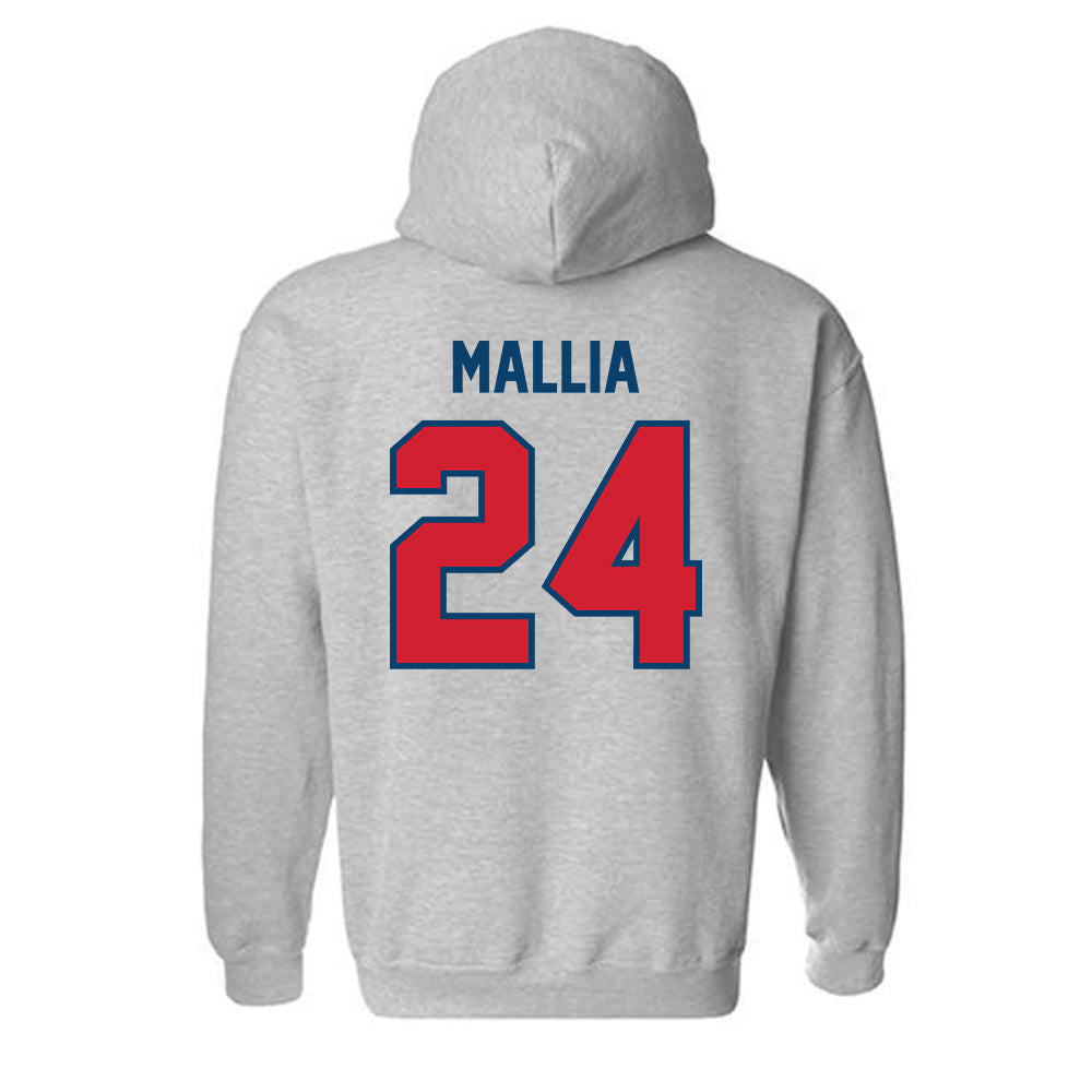 Radford - NCAA Baseball : Zack Mallia - Classic Shersey Hooded Sweatshirt