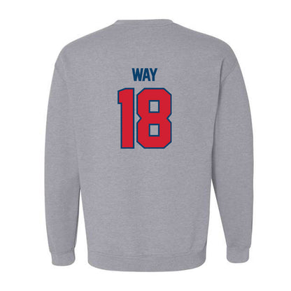 Radford - NCAA Baseball : Trey Way - Classic Shersey Crewneck Sweatshirt-1