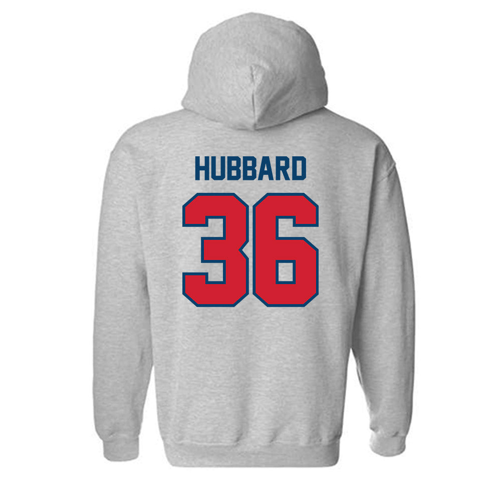 Radford - NCAA Baseball : Ian Hubbard - Classic Shersey Hooded Sweatshirt-1