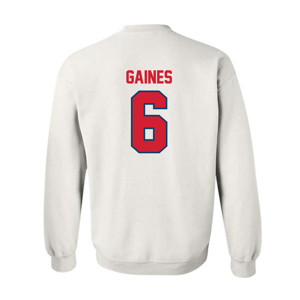 Radford - NCAA Men's Basketball : Isaiah Gaines - Classic Shersey Crewneck Sweatshirt-1