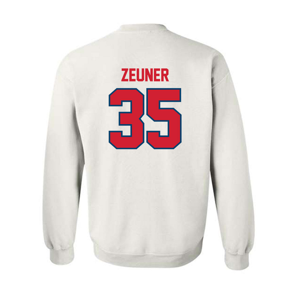 Radford - NCAA Women's Lacrosse : Ava Zeuner - Classic Shersey Crewneck Sweatshirt-1