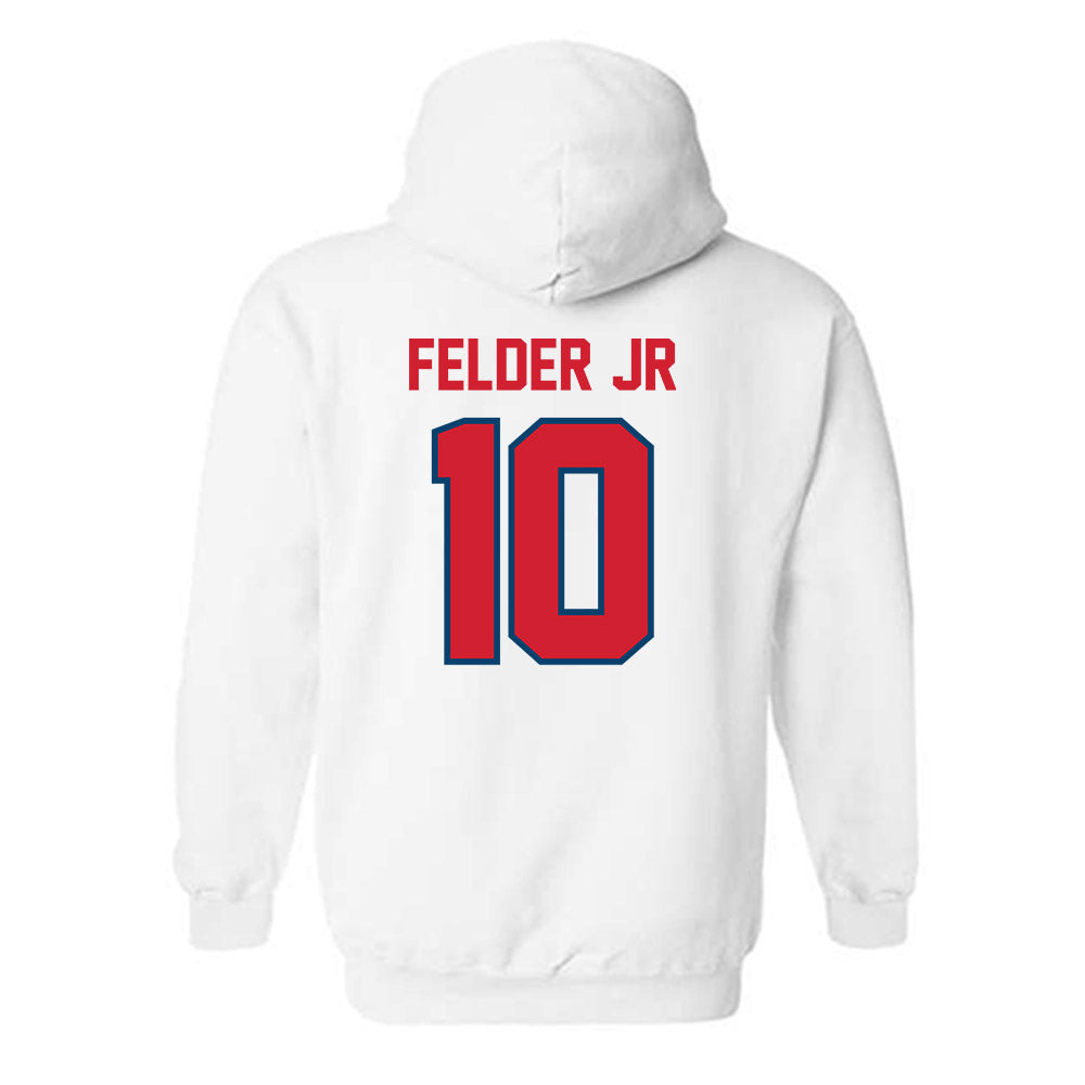 Radford - NCAA Men's Basketball : Tony Felder Jr - Classic Shersey Hooded Sweatshirt