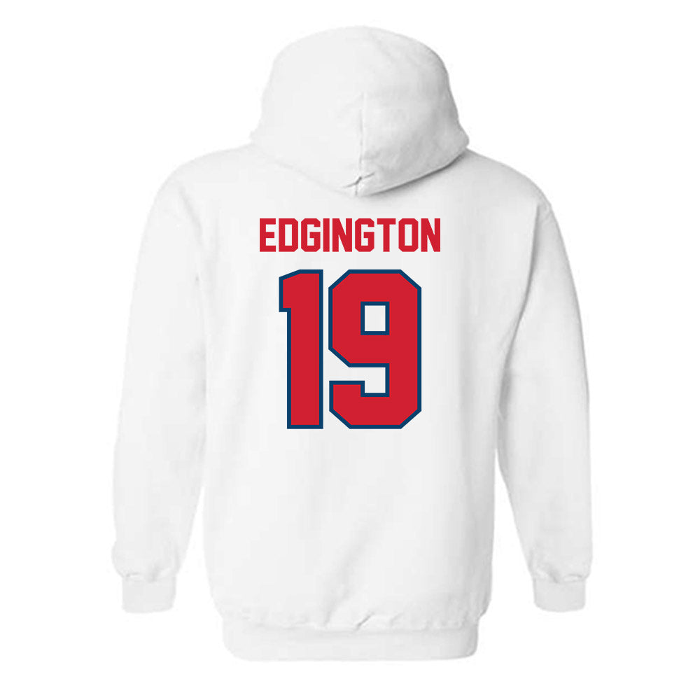 Radford - NCAA Men's Soccer : Gavin Edgington - Classic Shersey Hooded Sweatshirt-1