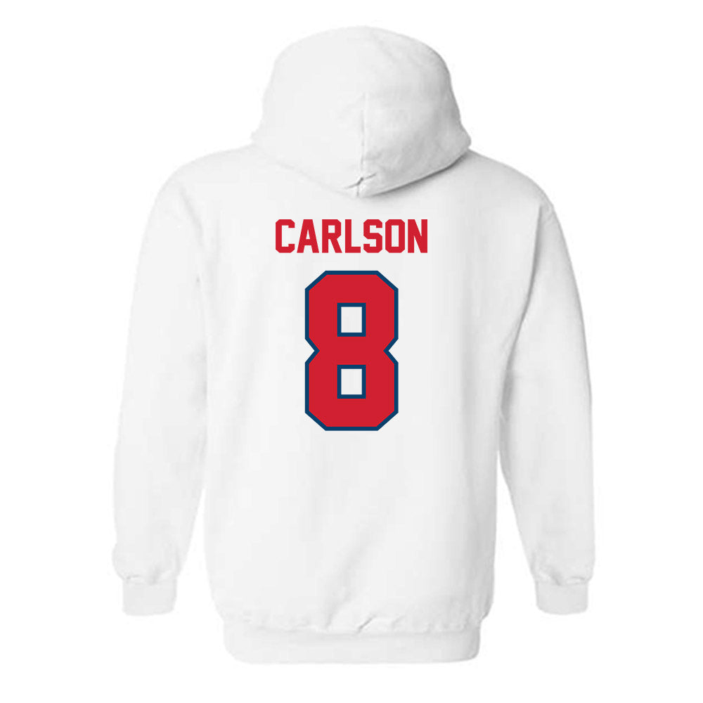 Radford - NCAA Women's Basketball : Cate Carlson - Classic Shersey Hooded Sweatshirt-1