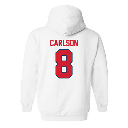 Radford - NCAA Women's Basketball : Cate Carlson - Classic Shersey Hooded Sweatshirt-1