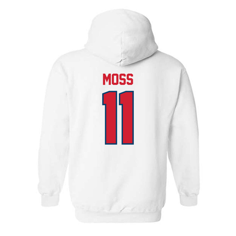 Radford - NCAA Men's Basketball : Jarvis Moss - Classic Shersey Hooded Sweatshirt