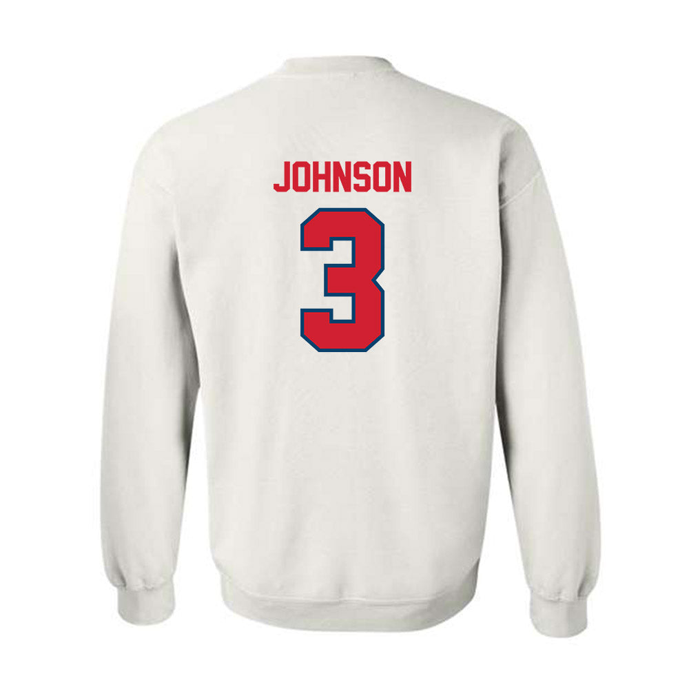 Radford - NCAA Men's Basketball : Jaylon Johnson - Classic Shersey Crewneck Sweatshirt-1