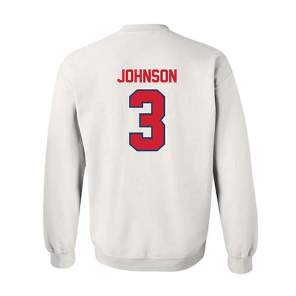 Radford - NCAA Men's Basketball : Jaylon Johnson - Classic Shersey Crewneck Sweatshirt-1
