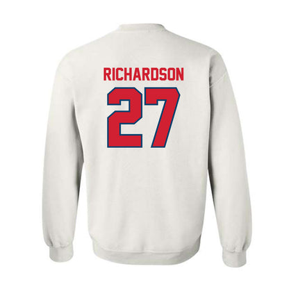 Radford - NCAA Baseball : Carter Richardson - Classic Shersey Crewneck Sweatshirt-1