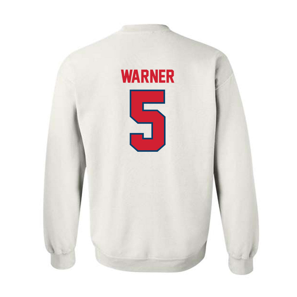 Radford - NCAA Women's Lacrosse : Aleese Warner - Classic Shersey Crewneck Sweatshirt-1