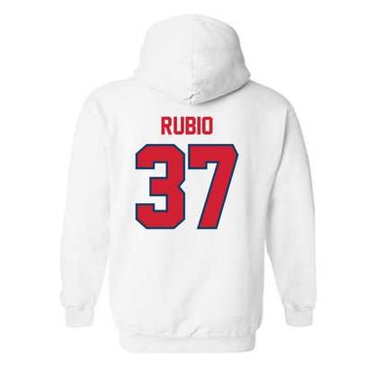 Radford - NCAA Men's Soccer : Cesar Rubio - Classic Shersey Hooded Sweatshirt-1