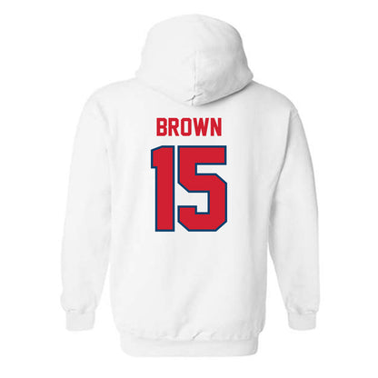 Radford - NCAA Women's Basketball : Kirby Brown - Classic Shersey Hooded Sweatshirt
