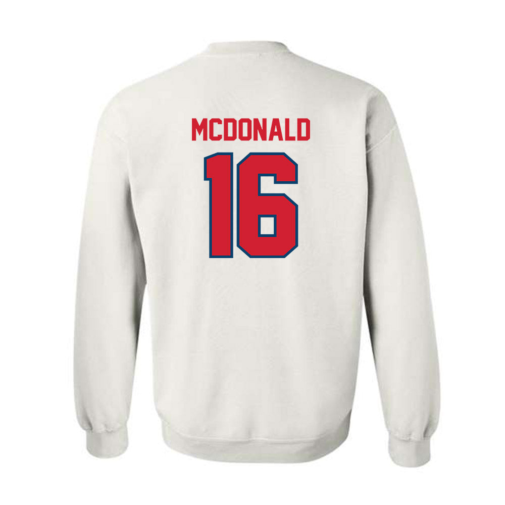 Radford - NCAA Baseball : Jack McDonald - Classic Shersey Crewneck Sweatshirt