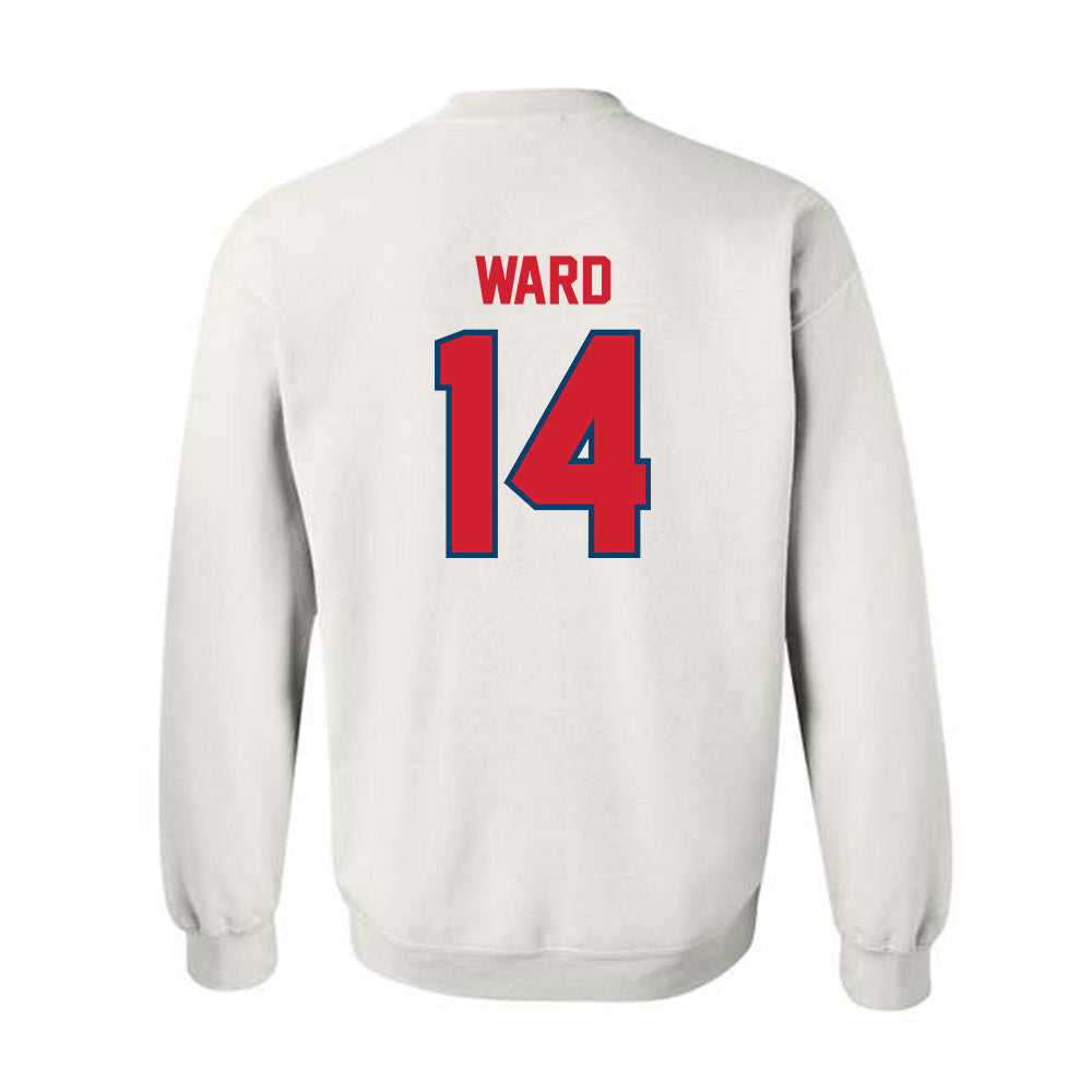 Radford - NCAA Baseball : James Ward - Classic Shersey Crewneck Sweatshirt-1