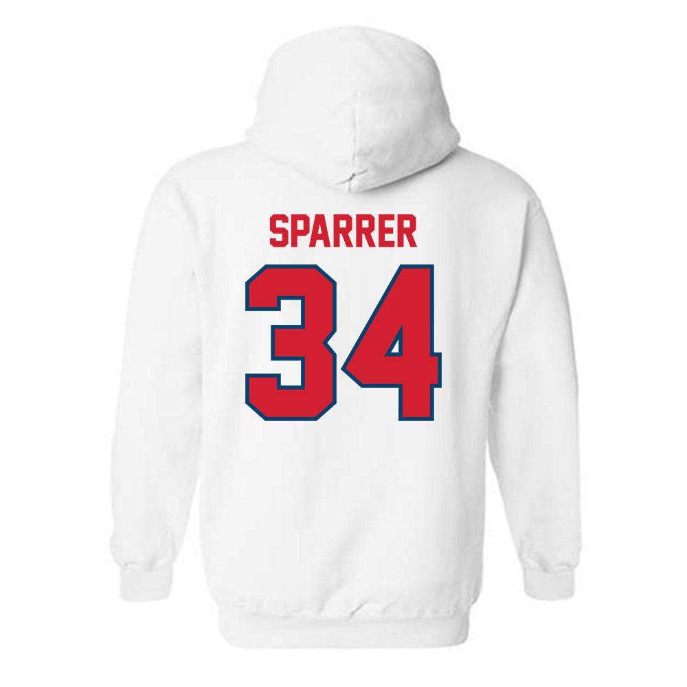 Radford - NCAA Baseball : Tyler Sparrer - Classic Shersey Hooded Sweatshirt-1