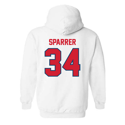 Radford - NCAA Baseball : Tyler Sparrer - Classic Shersey Hooded Sweatshirt-1