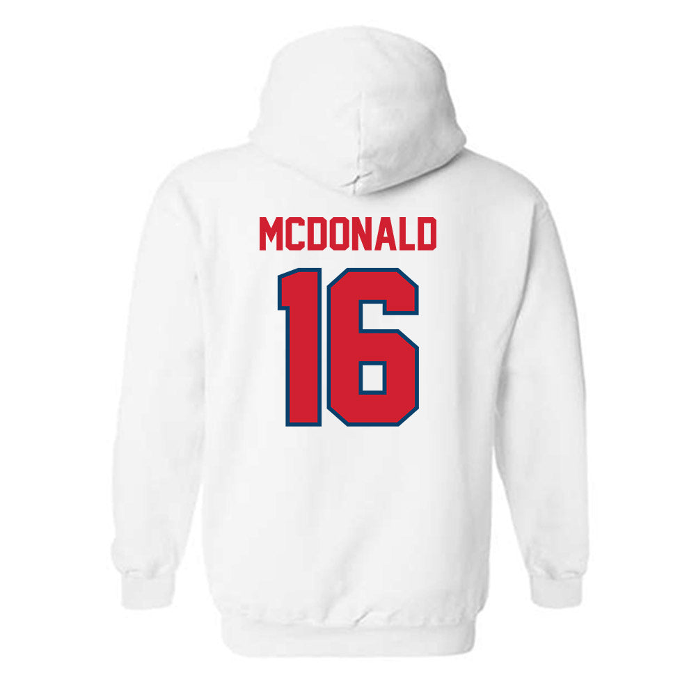 Radford - NCAA Baseball : Jack McDonald - Classic Shersey Hooded Sweatshirt