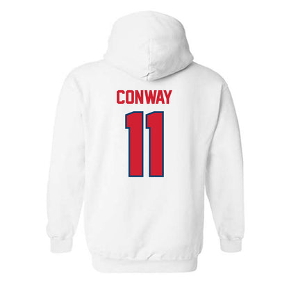 Radford - NCAA Men's Soccer : Devin Conway - Classic Shersey Hooded Sweatshirt-1