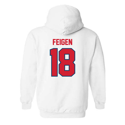  - NCAA Softball : Kelley Feigen - Classic Shersey Hooded Sweatshirt-1