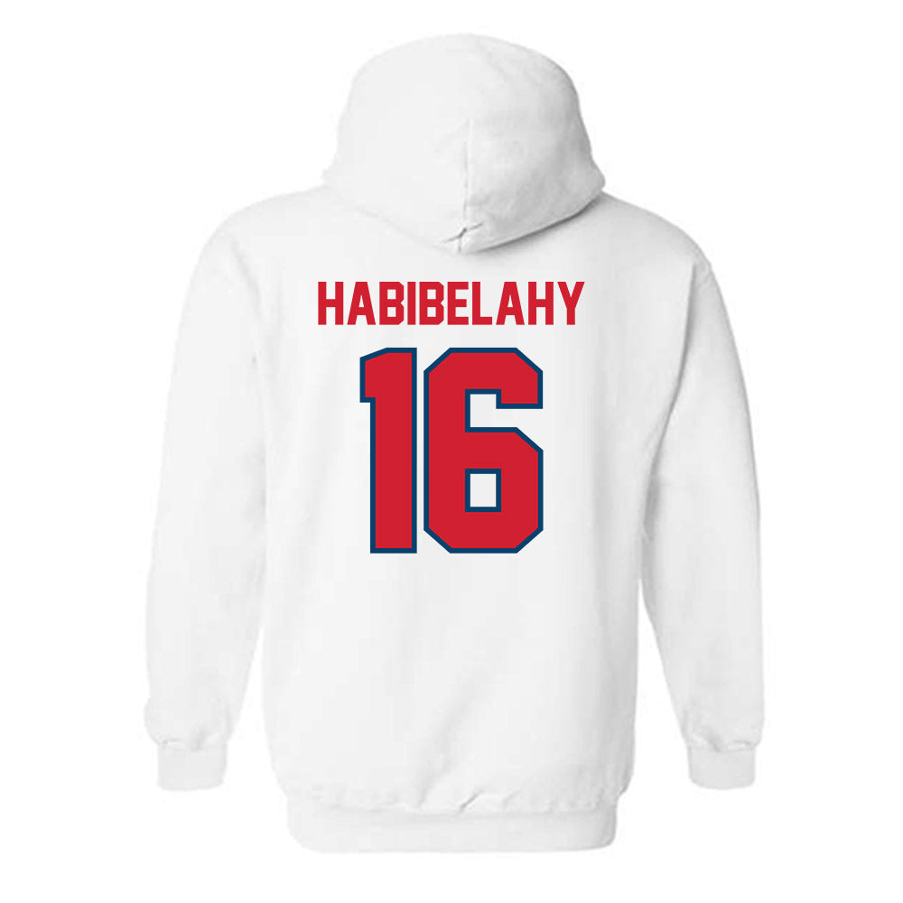 Radford - NCAA Men's Soccer : Kevin Habibelahy - Classic Shersey Hooded Sweatshirt-1