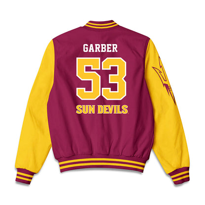 Arizona State - NCAA Baseball : Jonny Garber - Bomber Jacket-1
