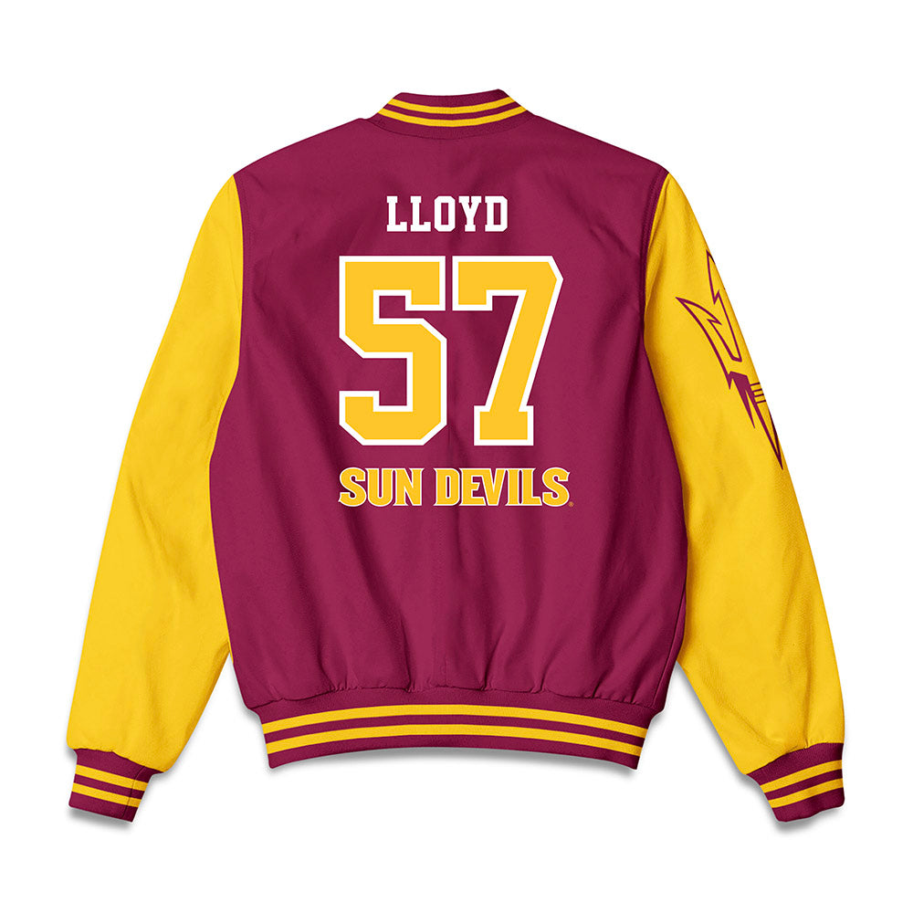 Arizona State - NCAA Football : Brandon Lloyd - Bomber Jacket-1