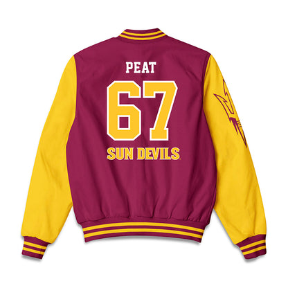 Arizona State - NCAA Football : Keona Peat - Bomber Jacket