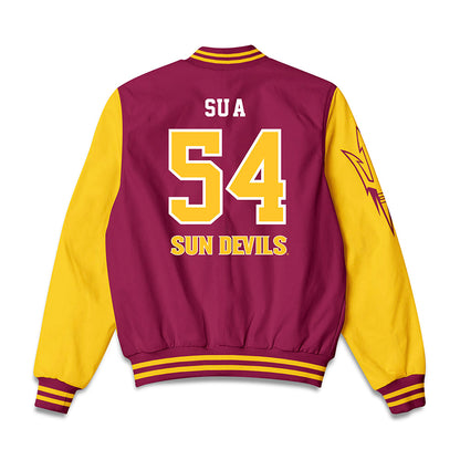 Arizona State - NCAA Football : Joey Su'a - Bomber Jacket