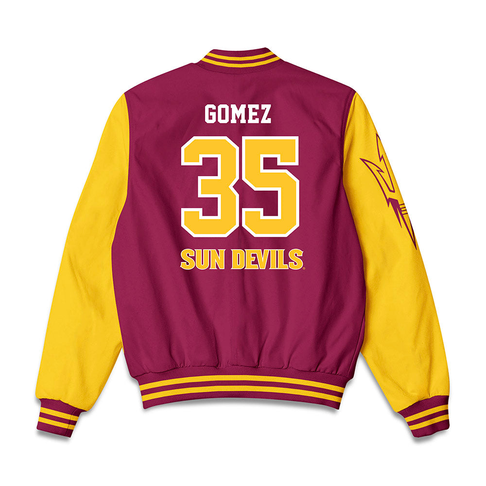 Arizona State - NCAA Football : Jesus Gomez - Bomber Jacket-1
