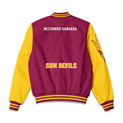 Arizona State - NCAA Women's Track & Field : Ava McCumber-Gandara - Bomber Jacket-1