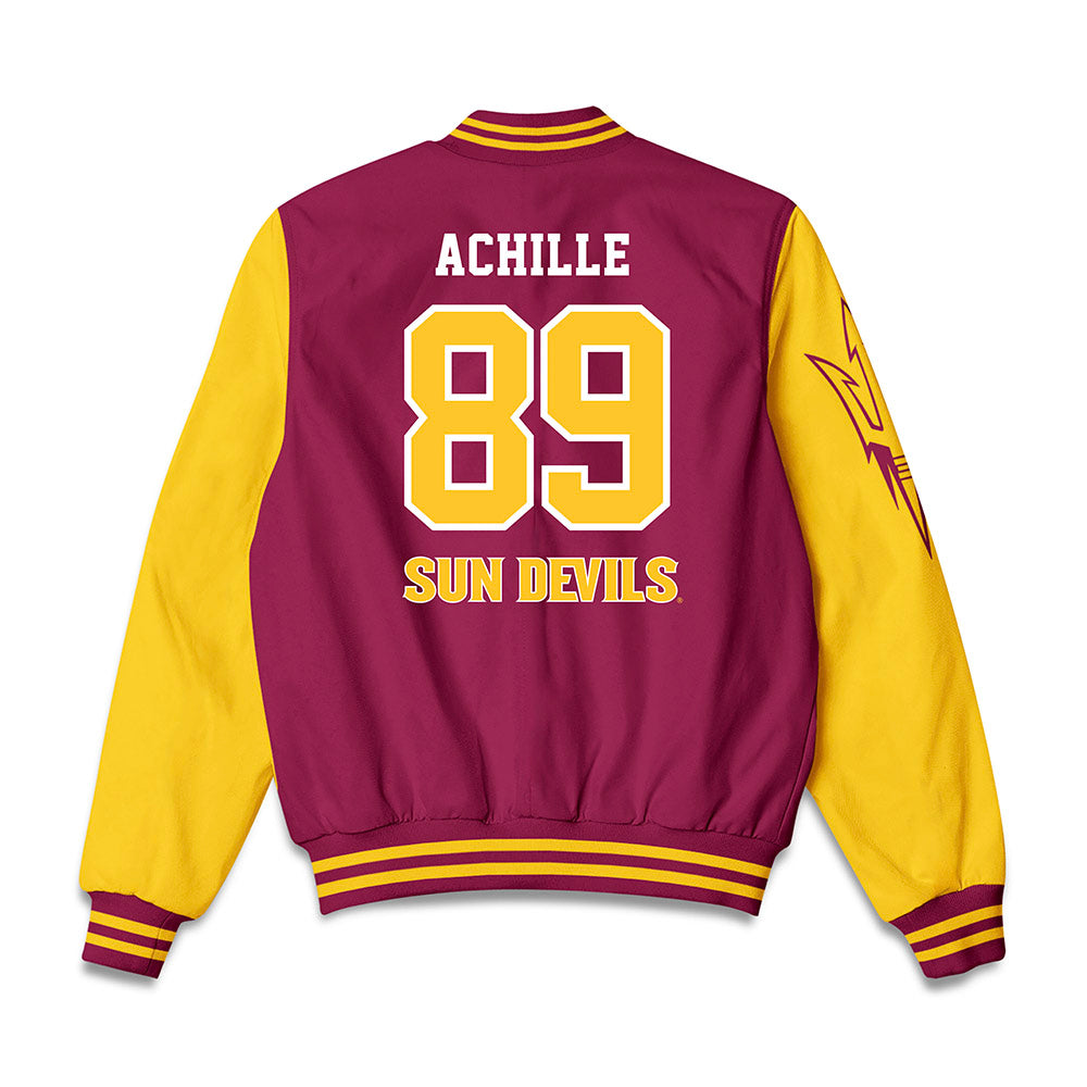 Arizona State - NCAA Men's Ice Hockey : Tony Achille - Bomber Jacket
