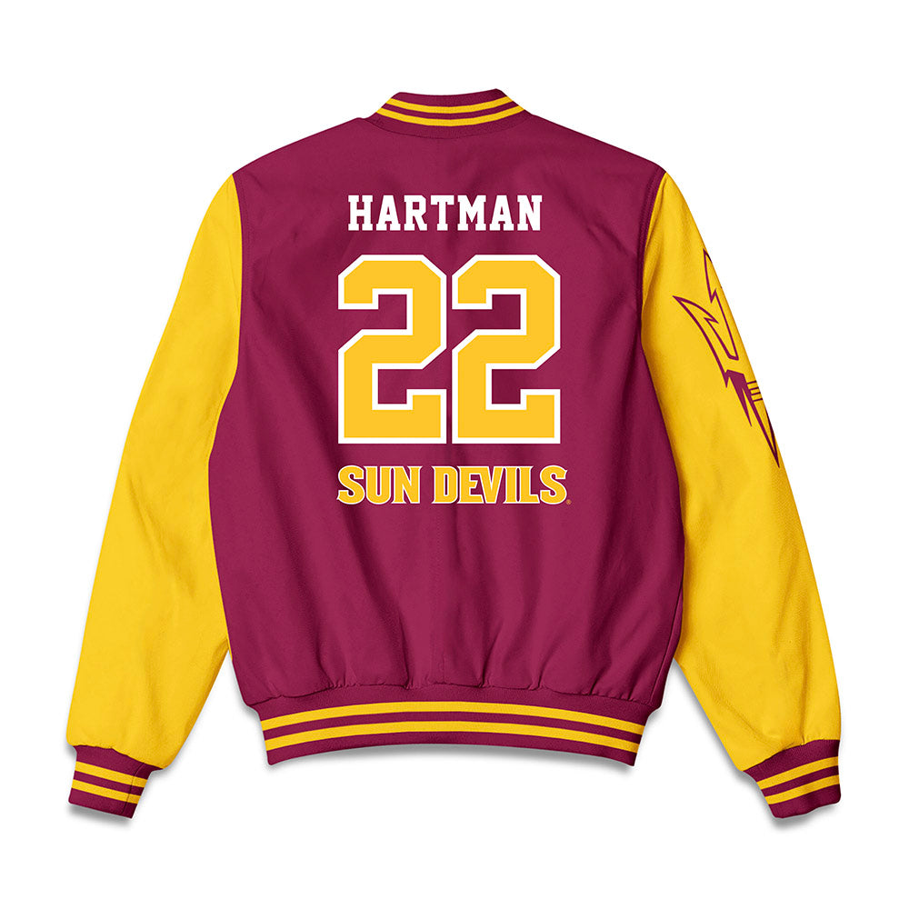 Arizona State - NCAA Women's Soccer : Oona Hartman - Bomber Jacket-1