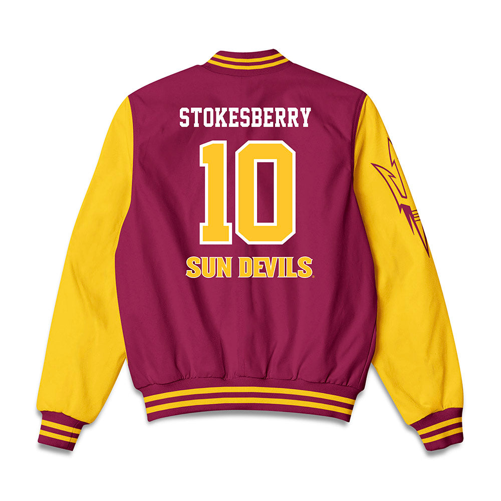 Arizona State - NCAA Women's Lacrosse : Tate Stokesberry - Bomber Jacket