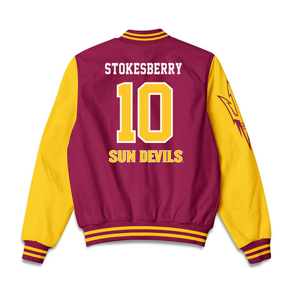 Arizona State - NCAA Women's Lacrosse : Tate Stokesberry - Bomber Jacket