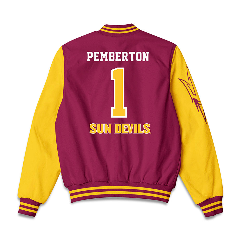 Arizona State - NCAA Beach Volleyball : Anya Pemberton - Bomber Jacket