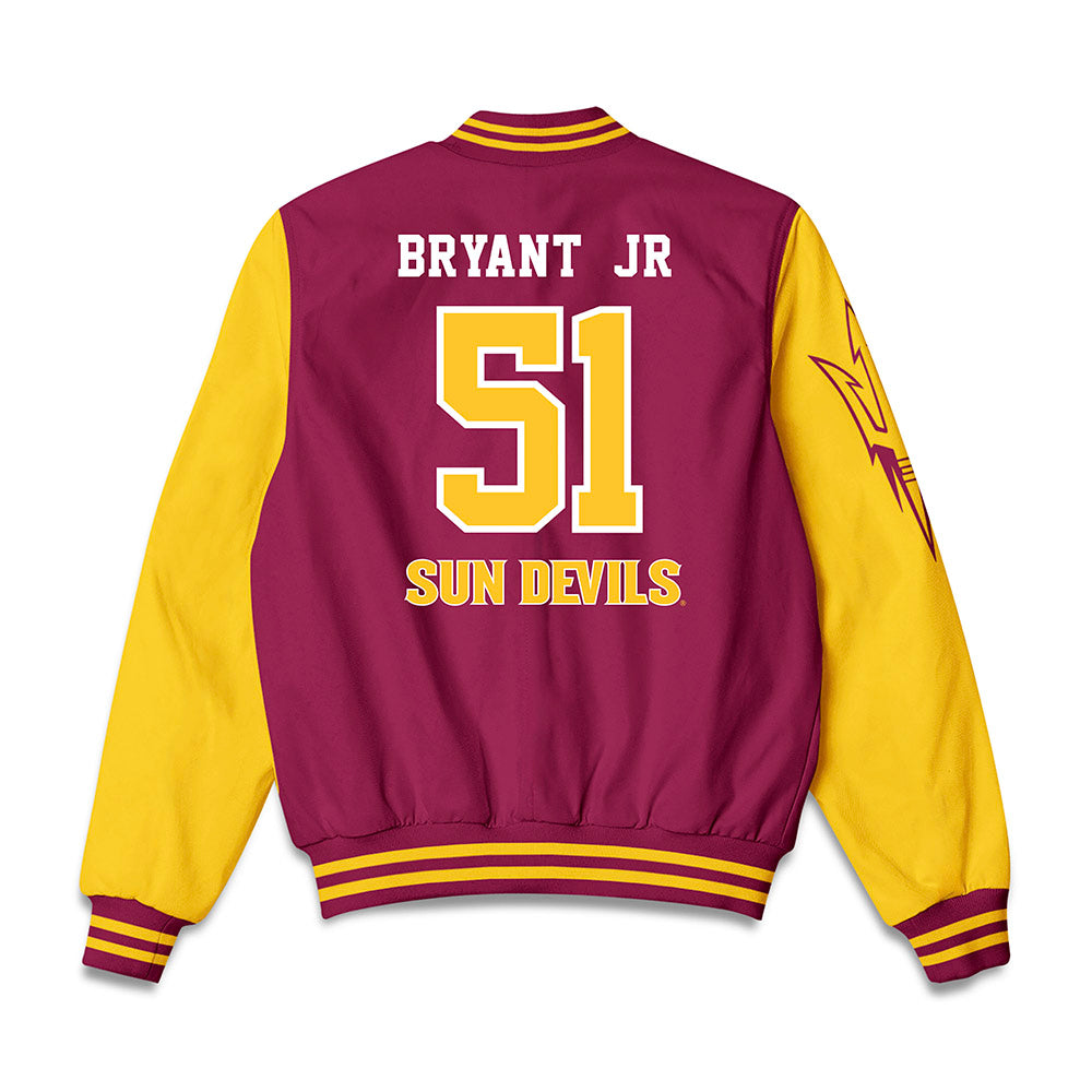 Arizona State - NCAA Football : Desean Bryant Jr - Bomber Jacket-1