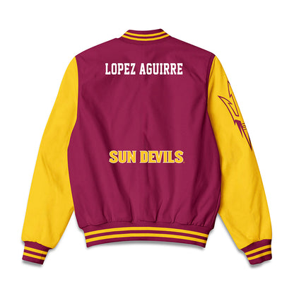 Arizona State - NCAA Triathlon : MJ Lopez Aguirre - Bomber Jacket