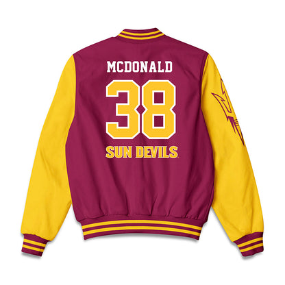 Arizona State - NCAA Football : Kyan McDonald - Bomber Jacket