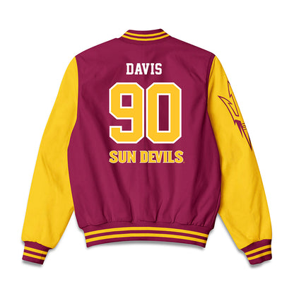 Arizona State - NCAA Football : Cade Davis - Bomber Jacket-1