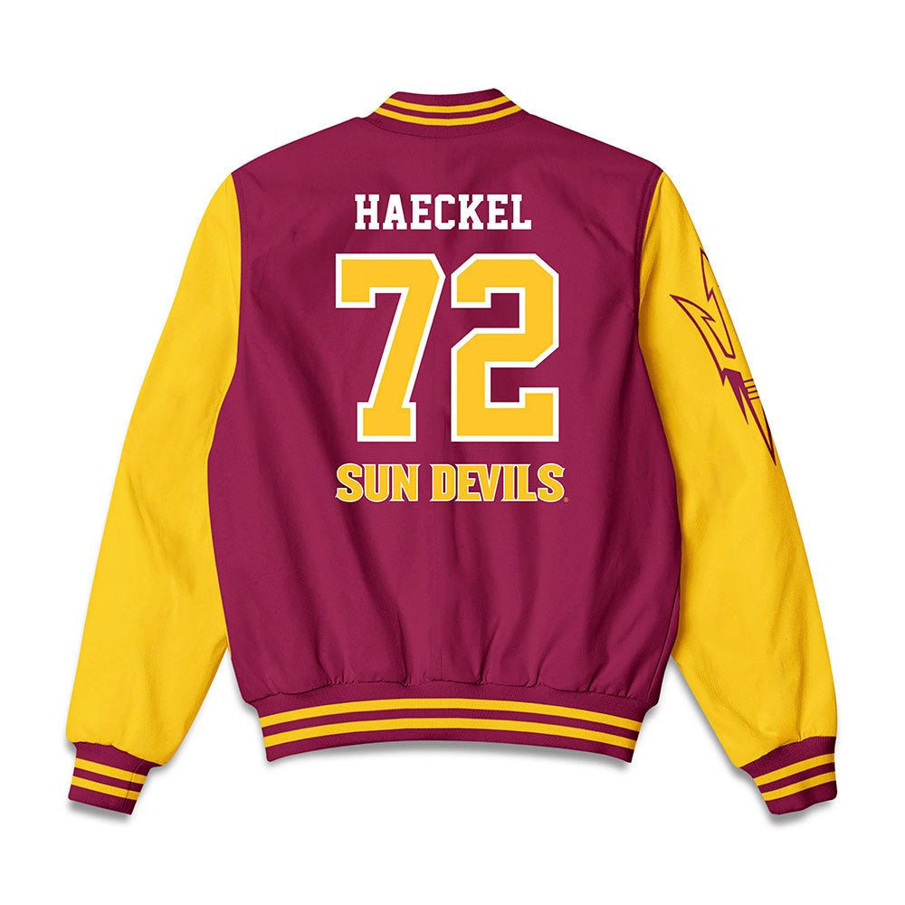 Arizona State - NCAA Football : Kaden Haeckel - Bomber Jacket