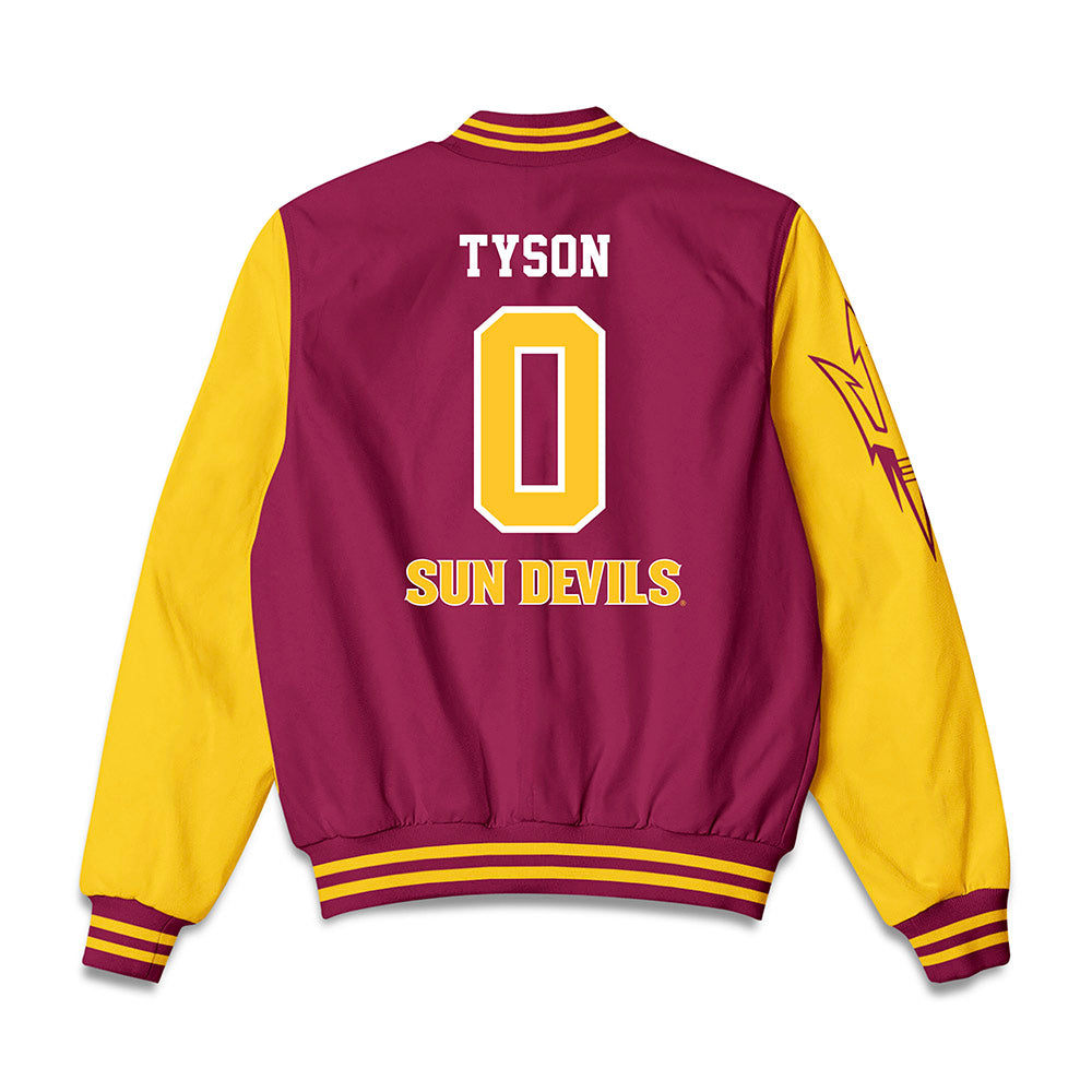 Arizona State - NCAA Football : Jordyn Tyson - Bomber Jacket-1
