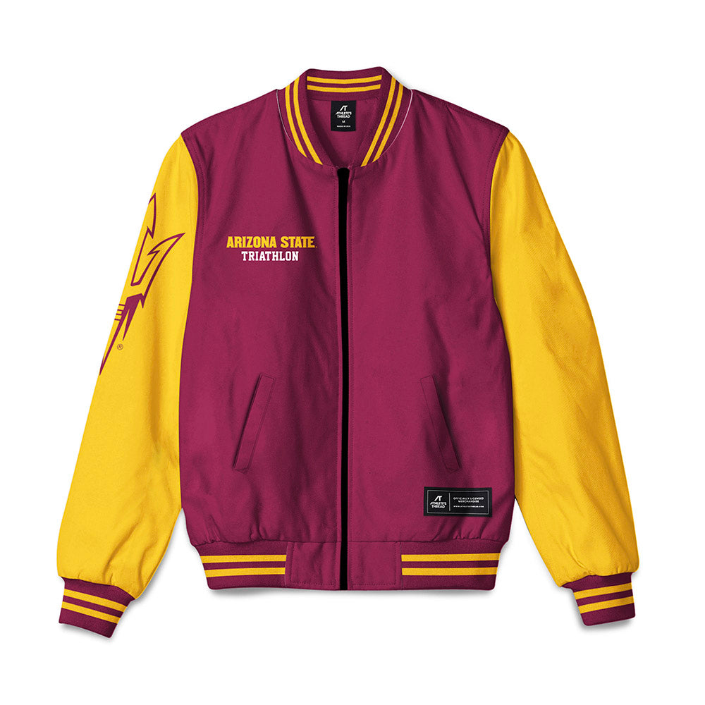 Arizona State - NCAA Triathlon : MJ Lopez Aguirre - Bomber Jacket