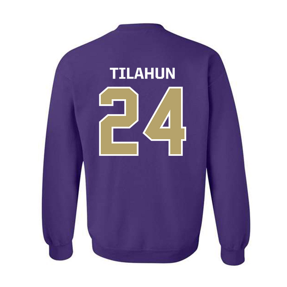 JMU - NCAA Men's Soccer : Henok Tilahun - Classic Shersey Crewneck Sweatshirt-1
