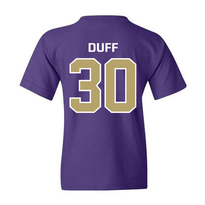 JMU - NCAA Baseball : Lane Duff - Classic Shersey Youth T-Shirt